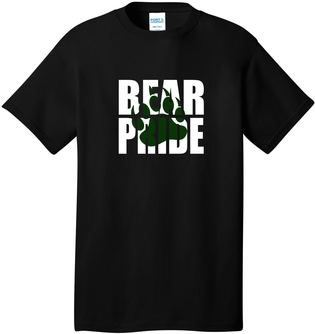 Adult Black "Bear Pride"