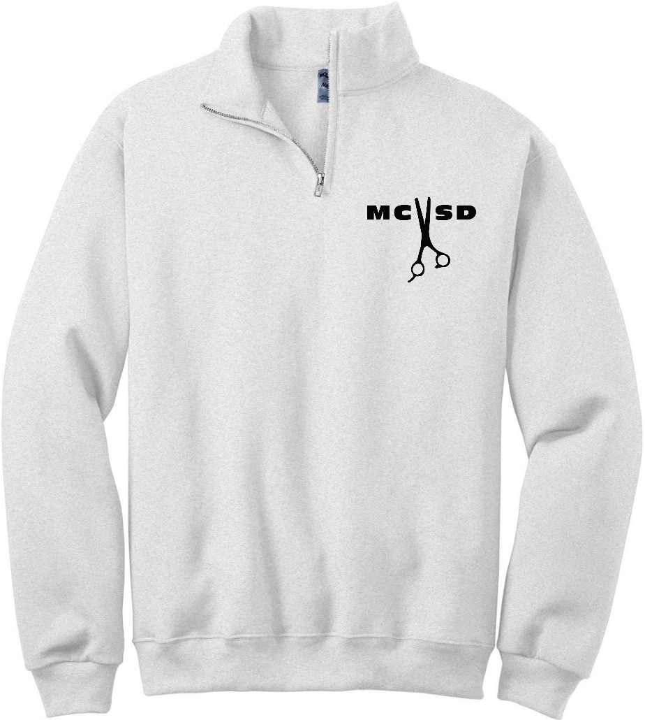 1/4 Zip - Ash