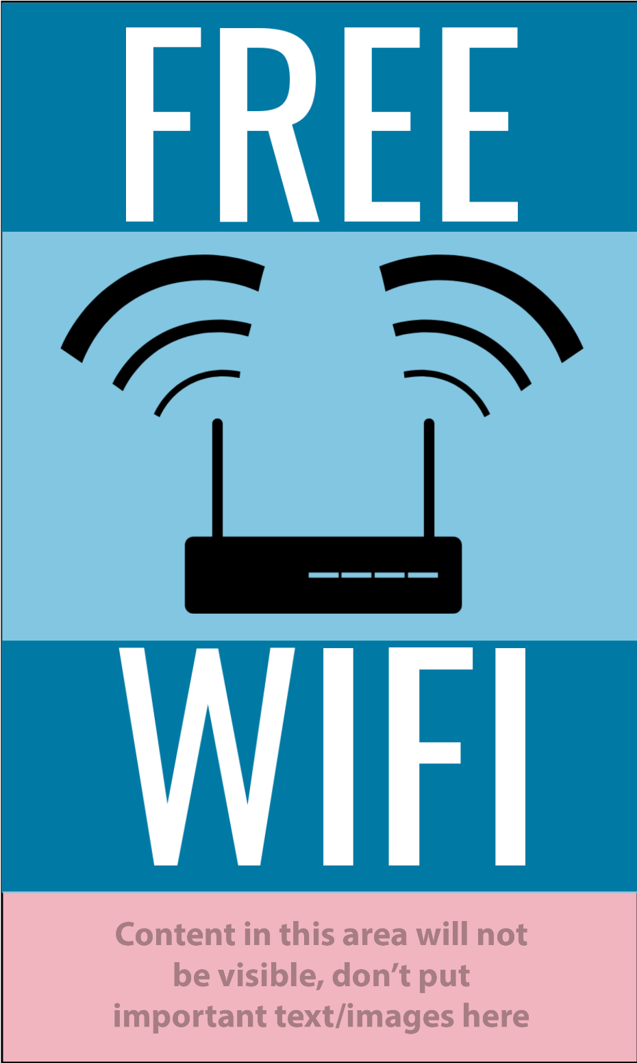 Mini Retractable Banner, WiFi
