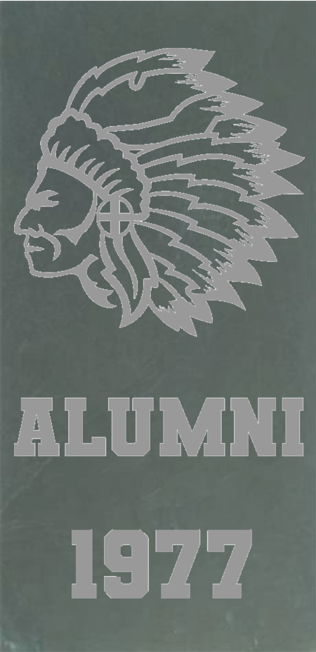 PHS ALUMNI Indian Head design engraved on tile