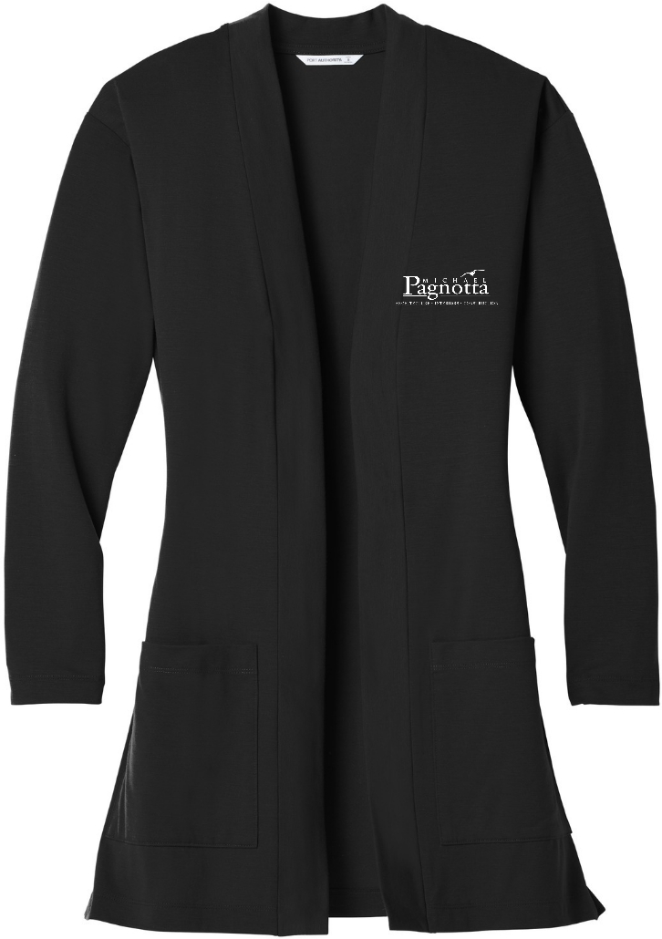 Ladies Concept Long Pocket Cardigan