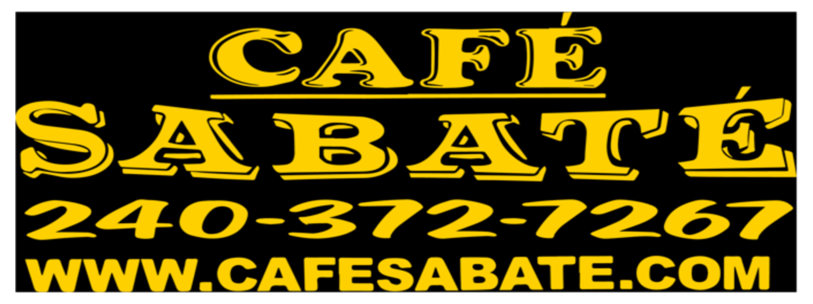 CafeSabate Banner