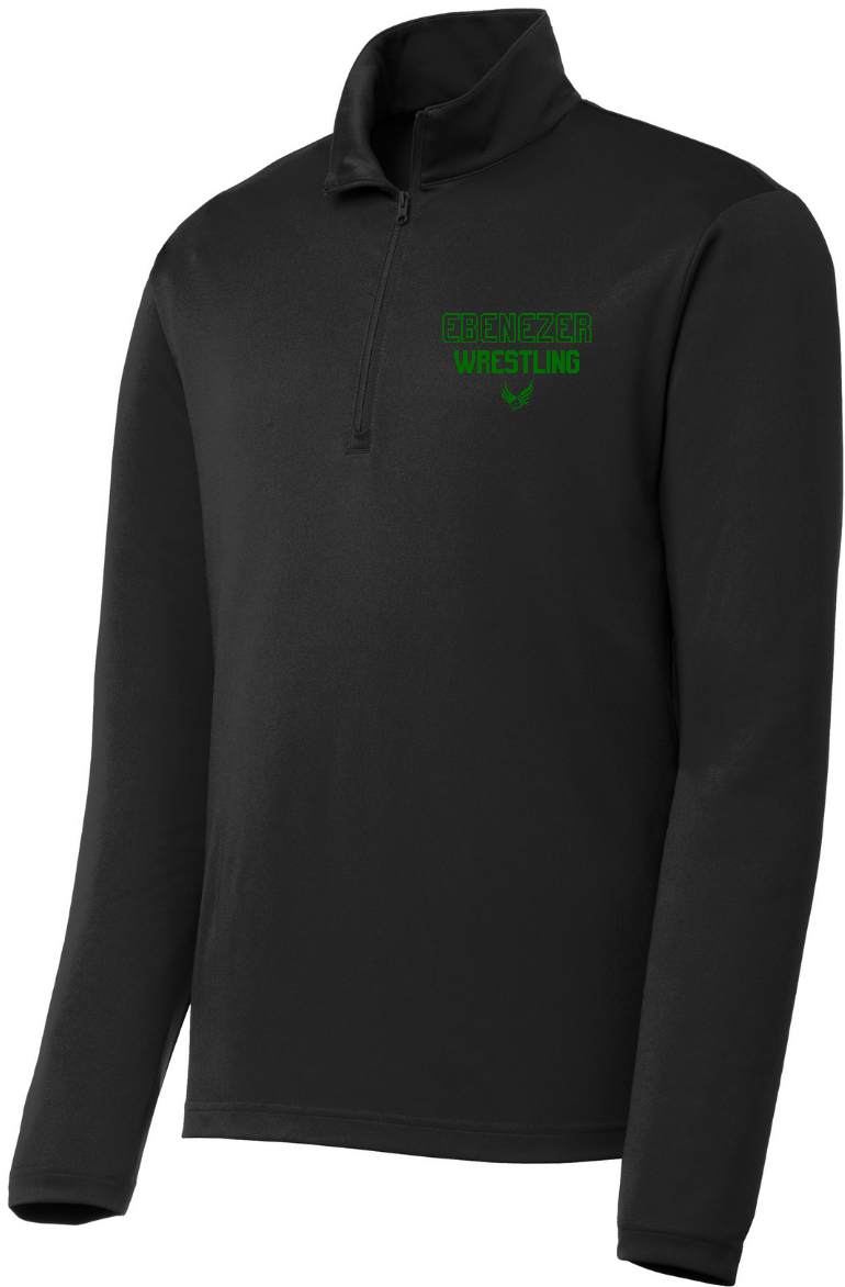 ST357 Black Adult 1/4 Zip