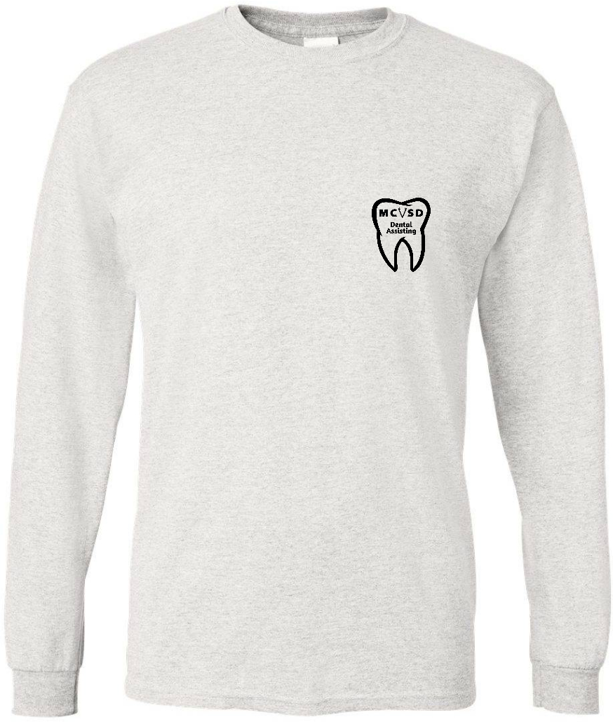 Long Sleeve T-Shirt Dental - Ash