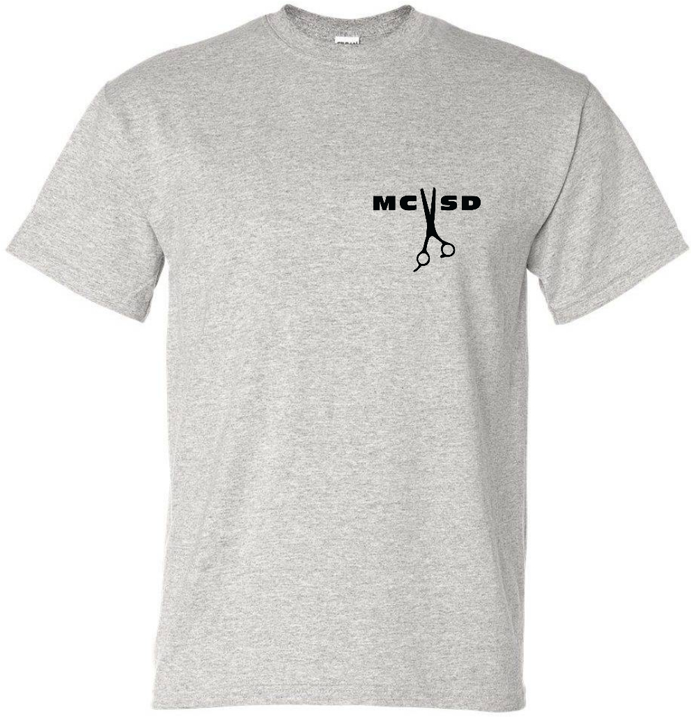 T-shirt Ying Yang - Ash