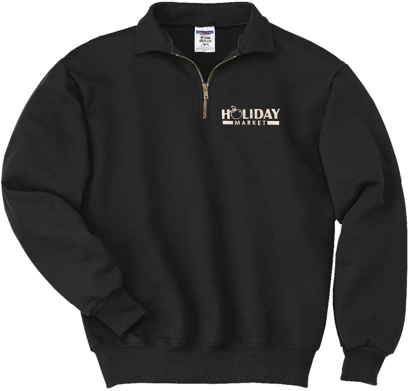 HOLIDAY ® - 1/4-ZIP SWEATSHIRT WITH CADET COLLAR. 4528M