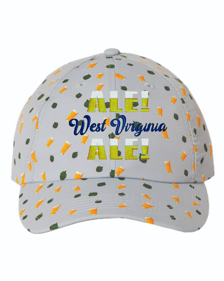 Ale West Virginia Ale on poly performance OSFM cap
