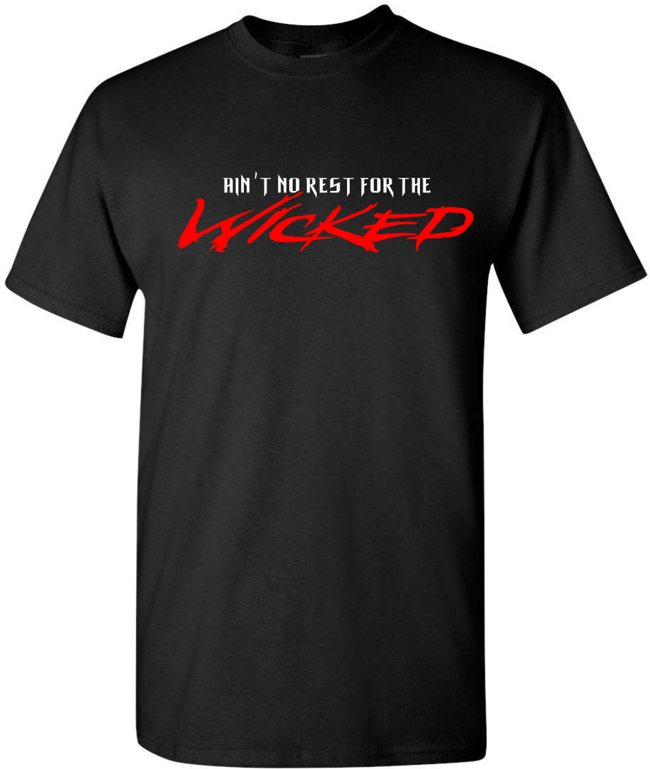 wicked racing shirt black