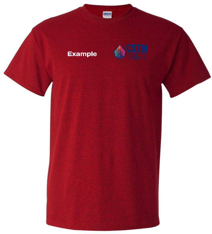 Logo tee with Name drop