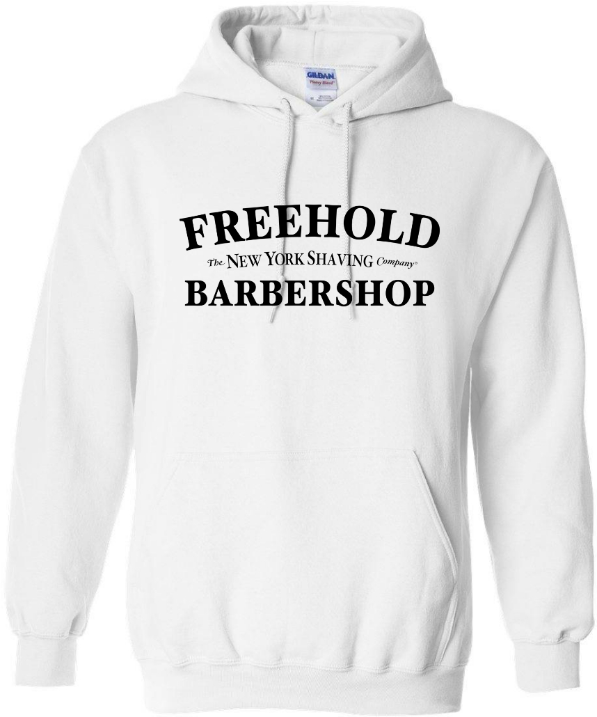 Freehold Barbershop Hoodie - White