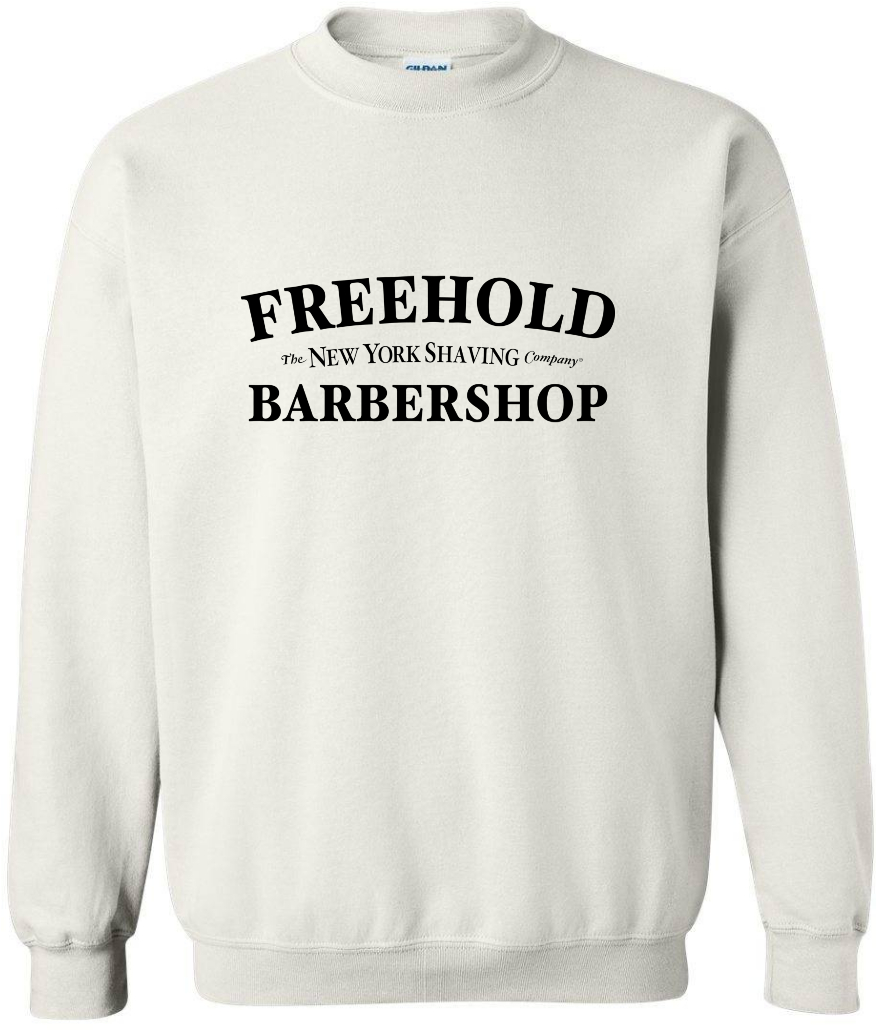 Freehold Barbershop Pullover - White