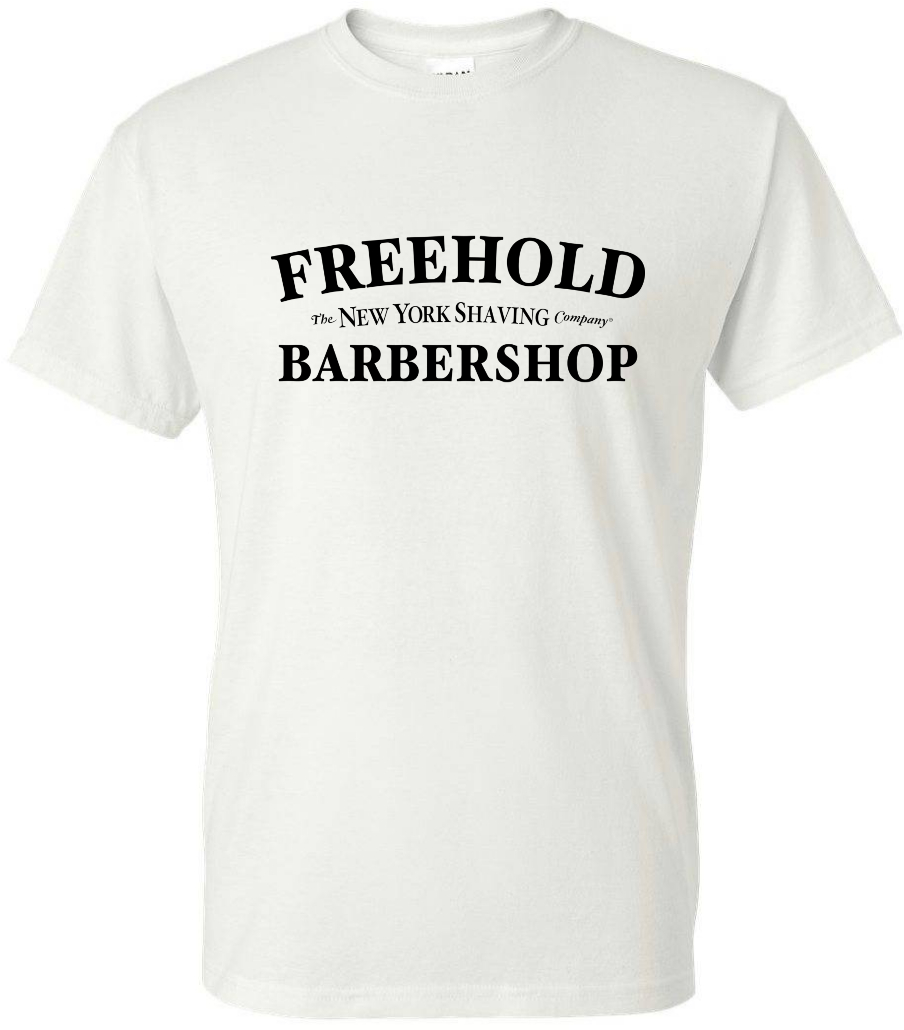 Freehold Barbershop T-Shirt - White
