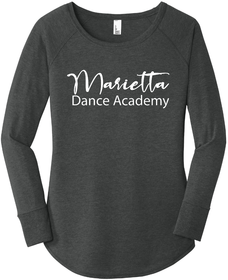 MDA on Women's Perfect Tri Long Sleeve Tunic Tshirt