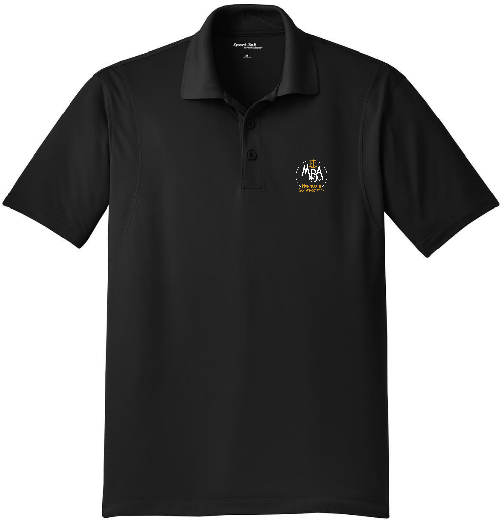 MBA Men's Sport Polo - Black