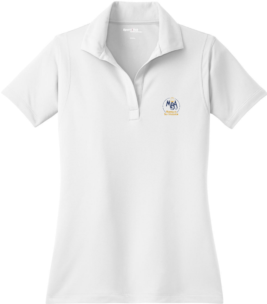 MBA Ladies' Sport Polo - White