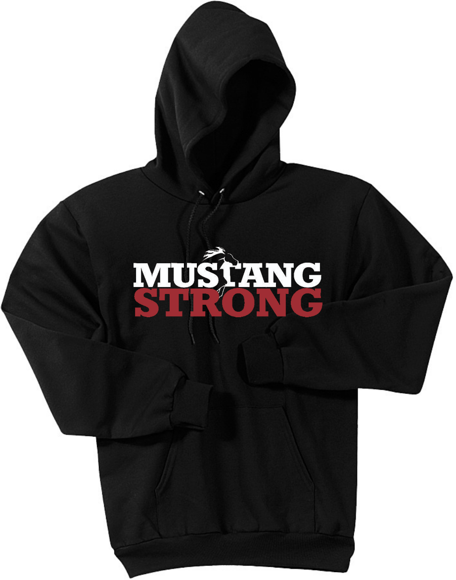 PC78H Black STRONG Hoodie Adult