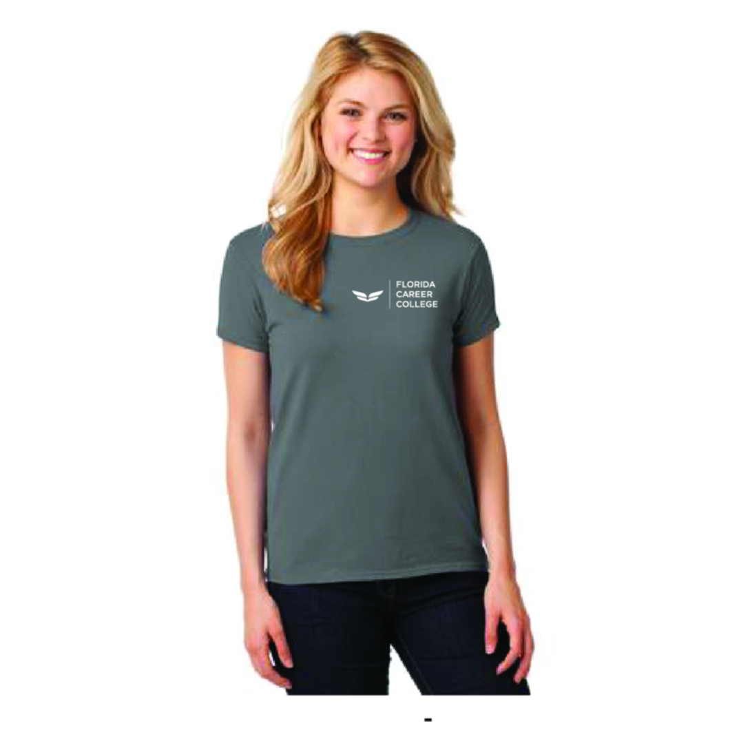 Ladies shirt Charcoal