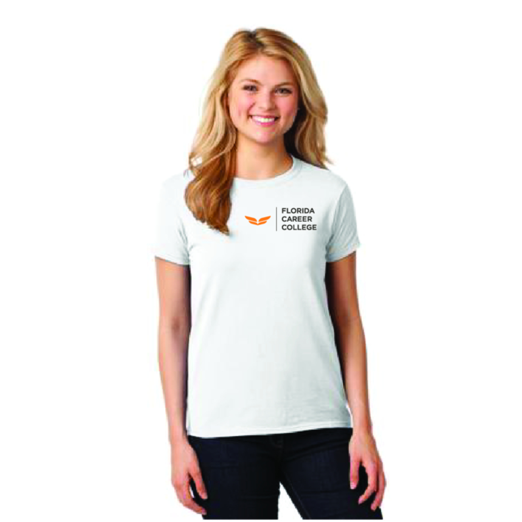 Ladies T shirt White