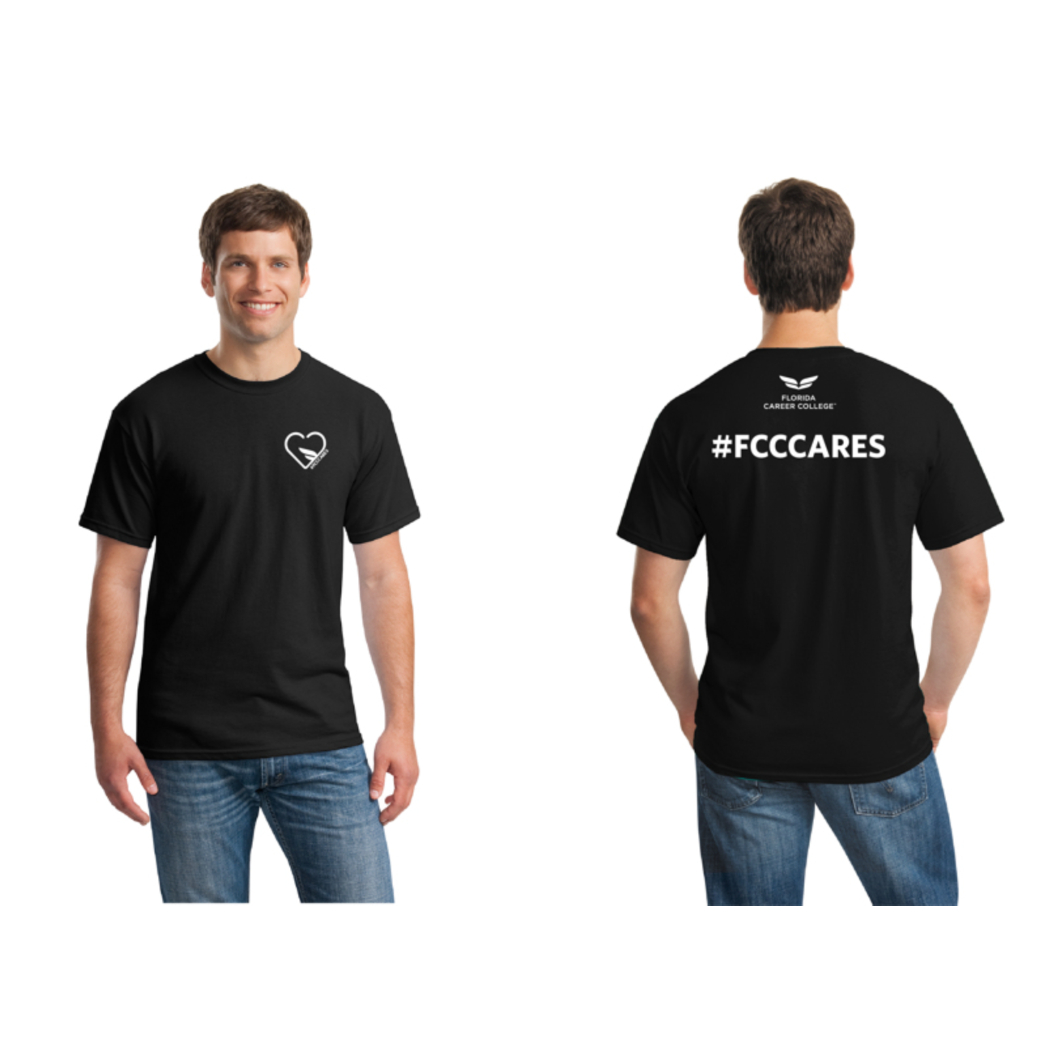 T-shirt FCC cares Black