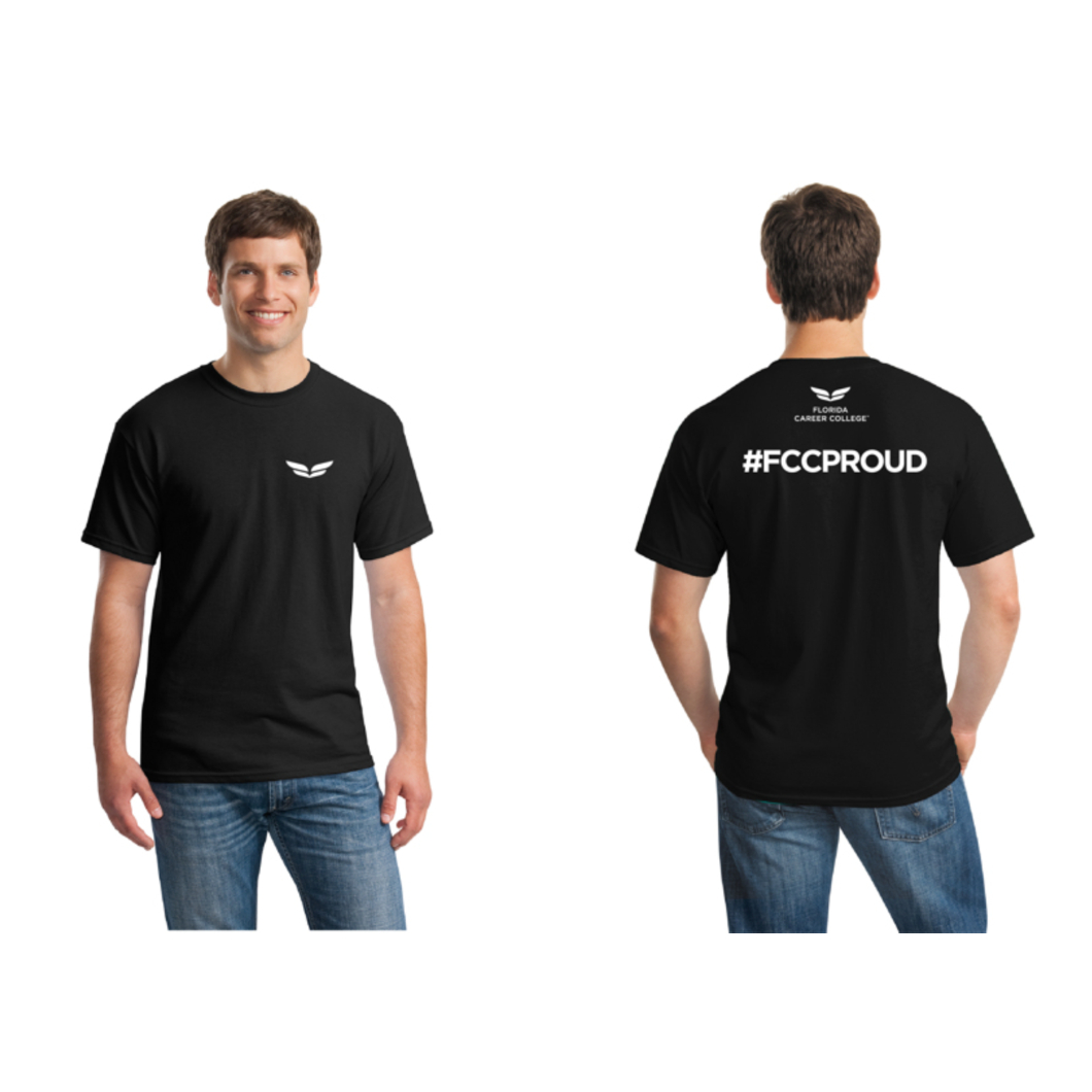 T-Shirt FCC cares Black