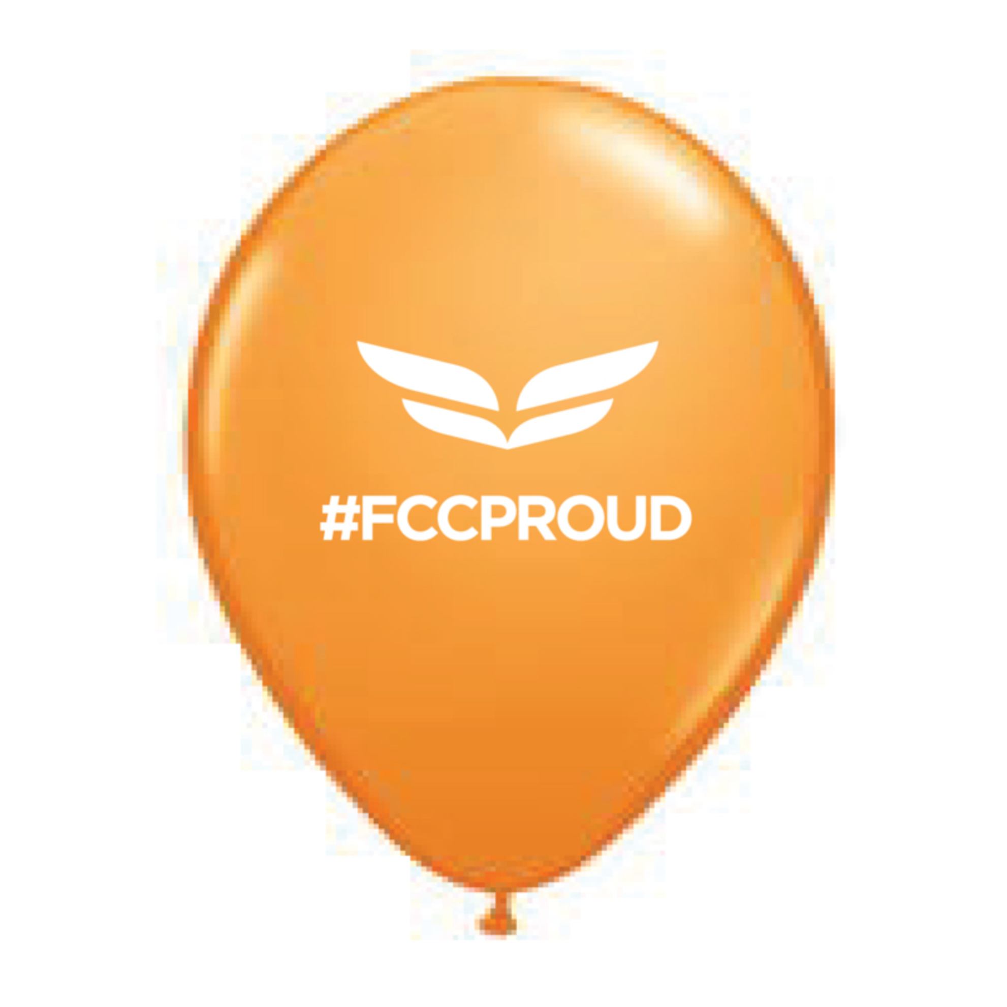 #FCC Proud Balloons Orange