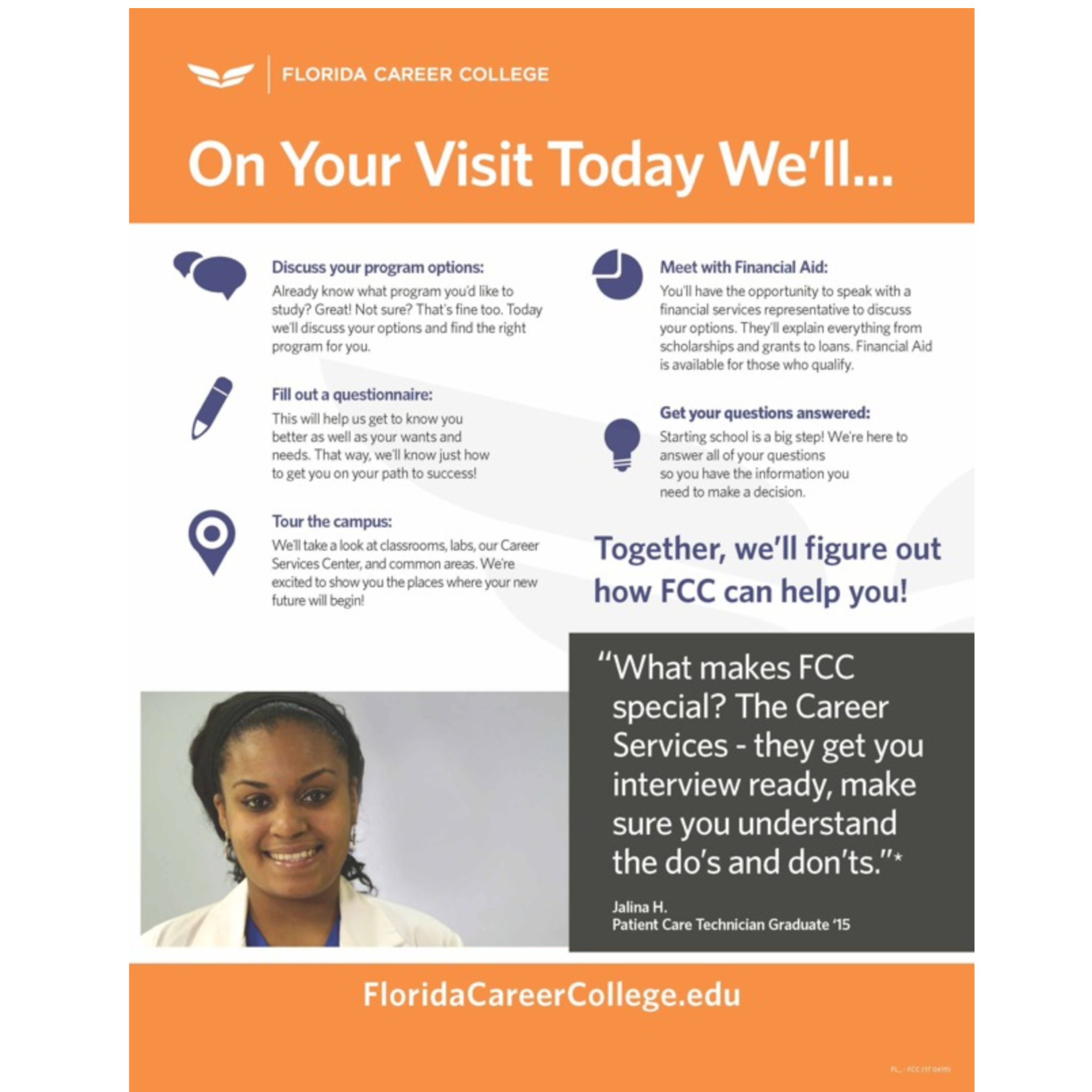 On Your Visit Flyer