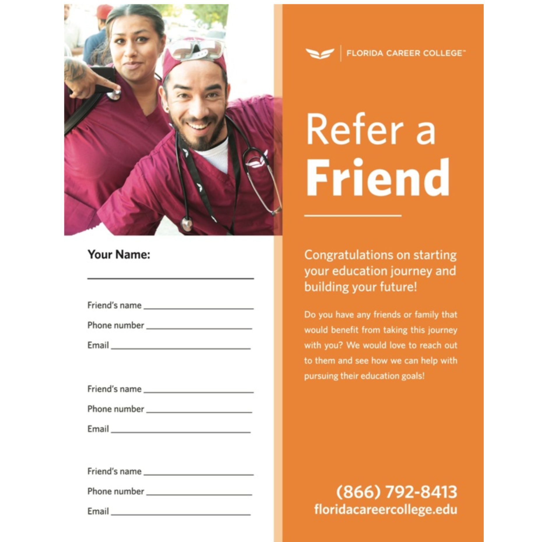 Refer a Friend Flyer