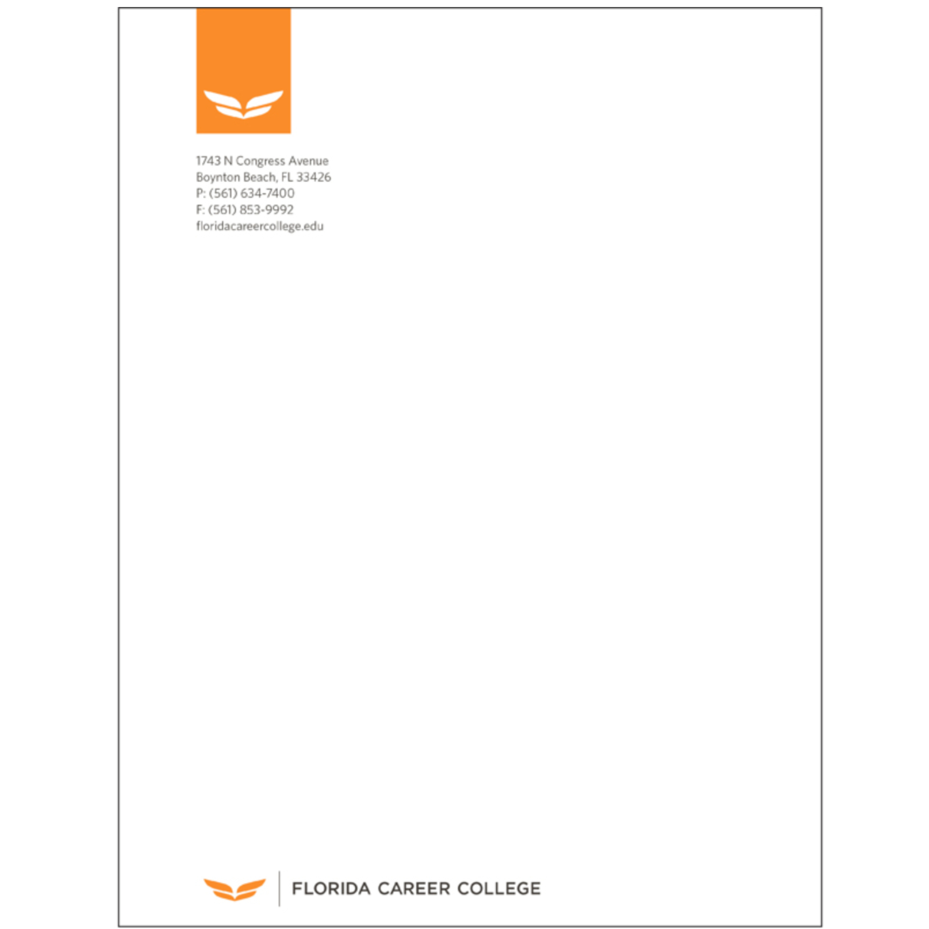 Letterhead Boynton Beach
