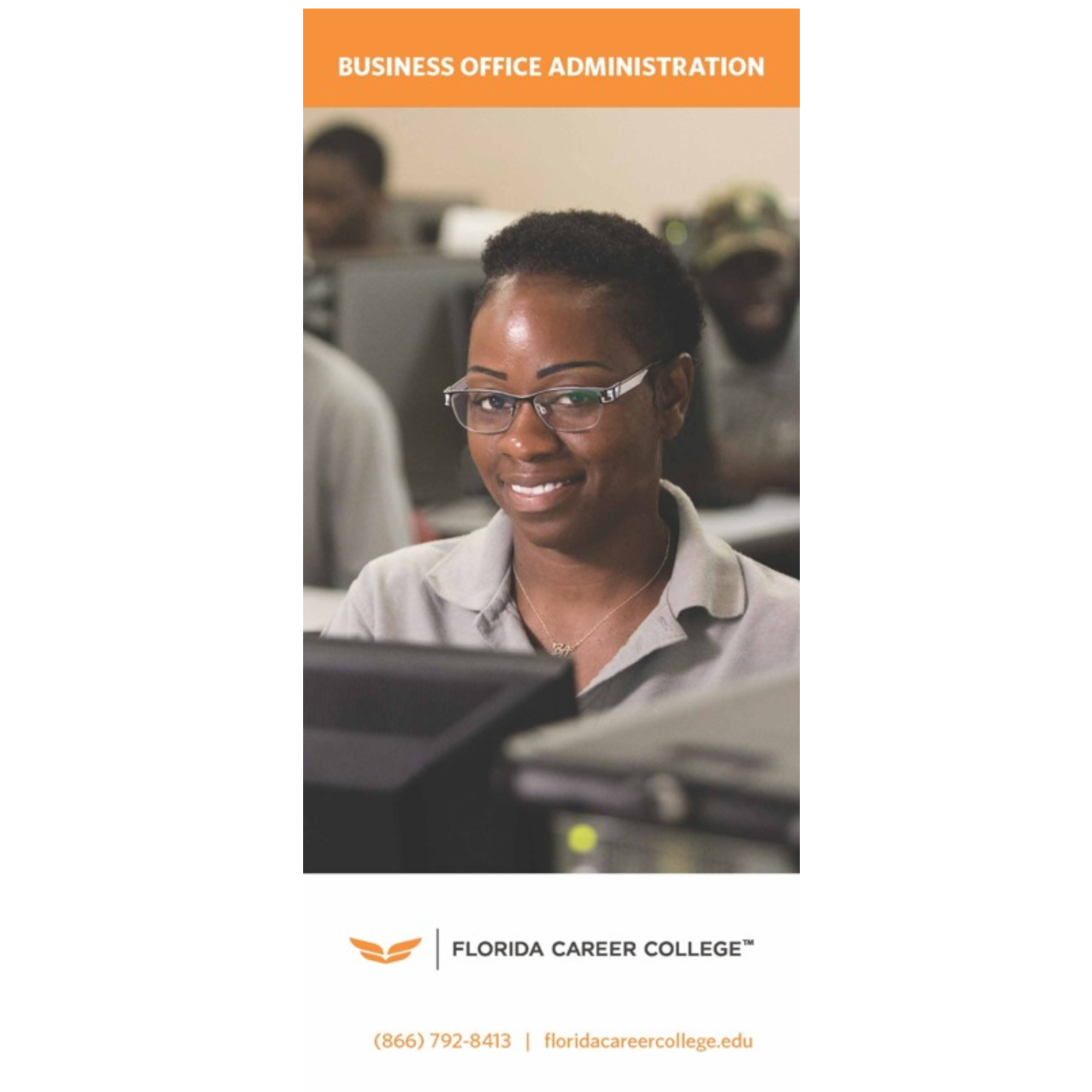 Business Office Administration Rack Cards