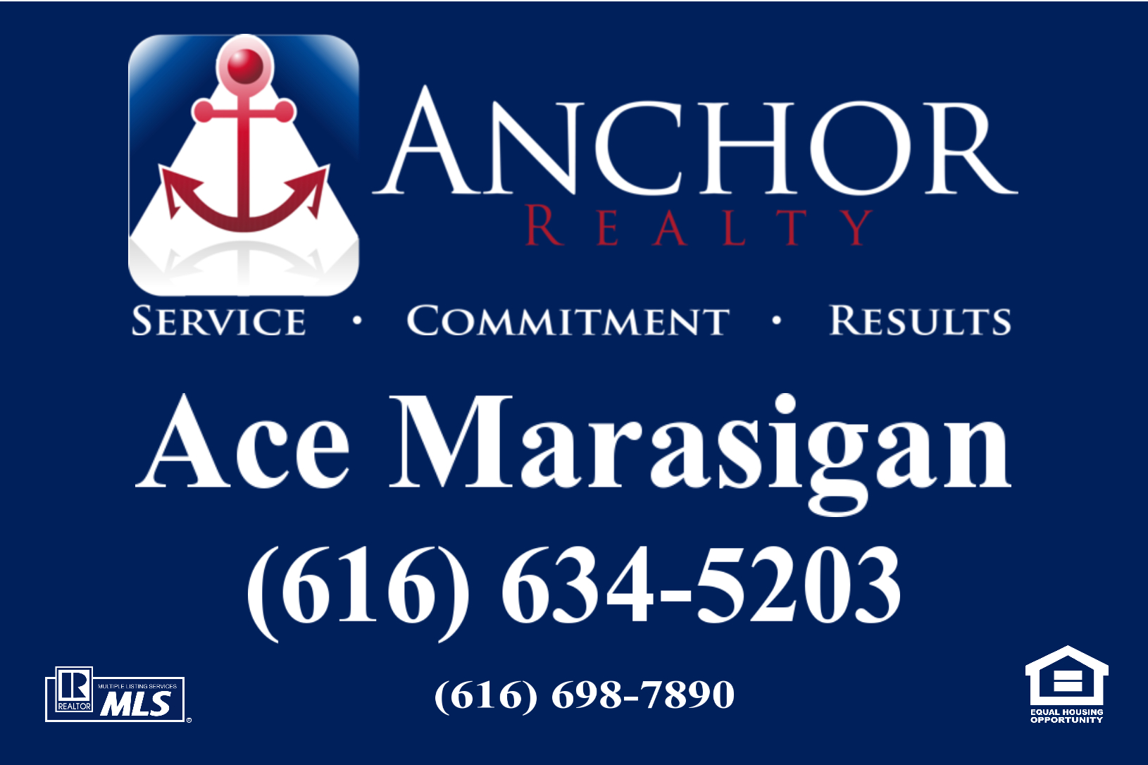 Ace Anchor sign