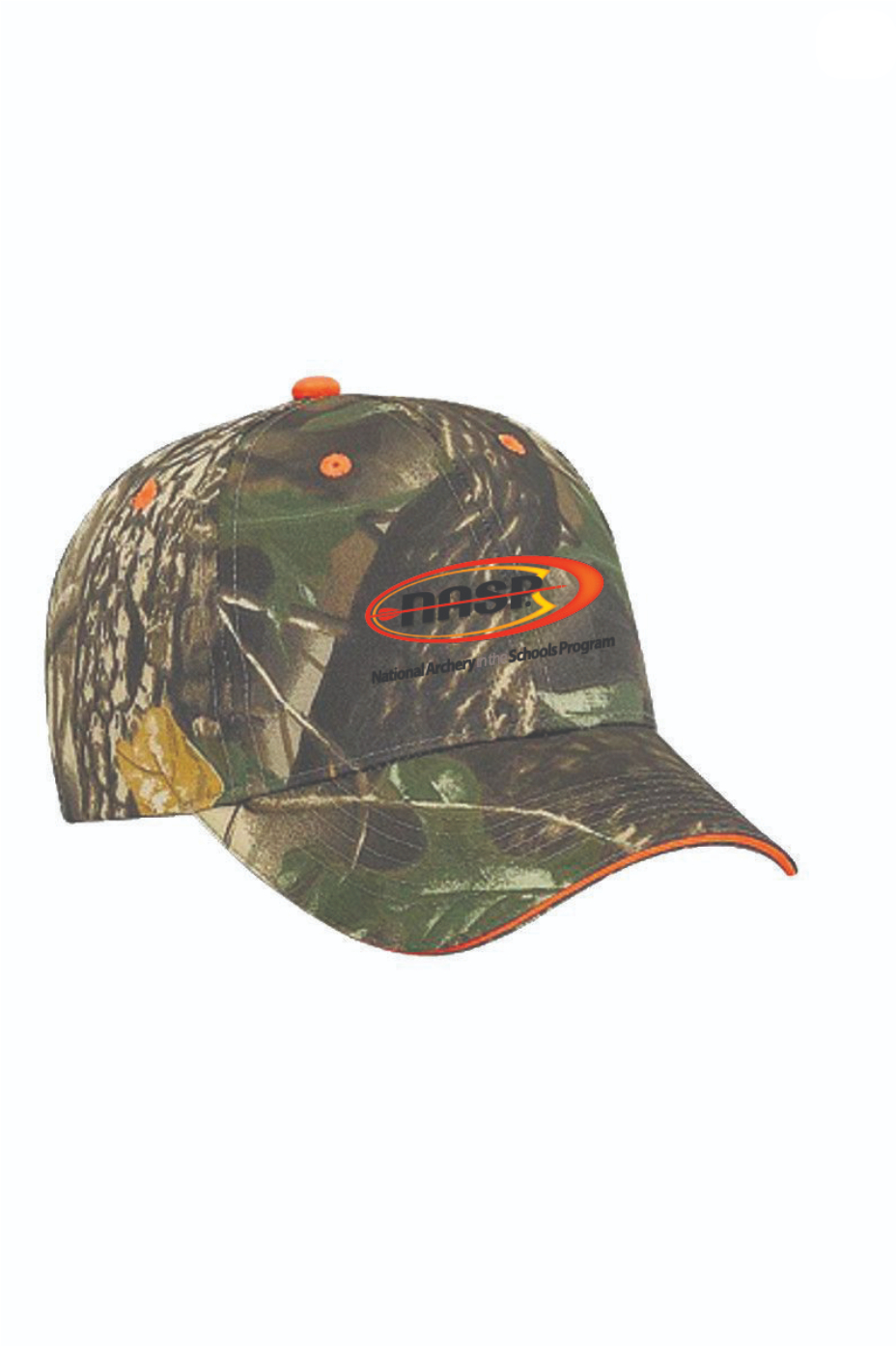 NASP® Embroidered Camo Hat