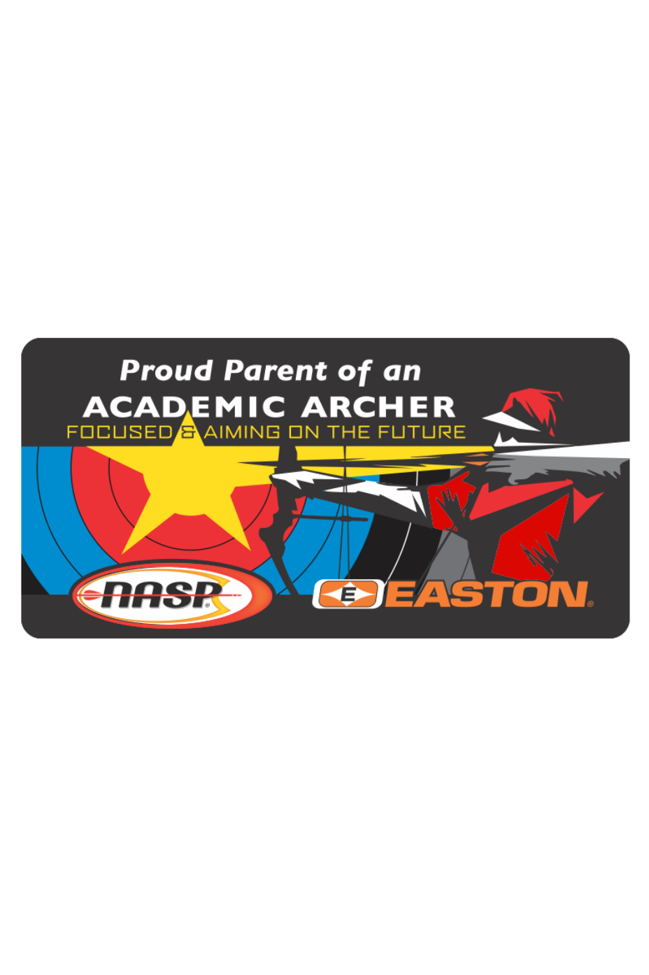 NASP® Academic Archer Parent Decal