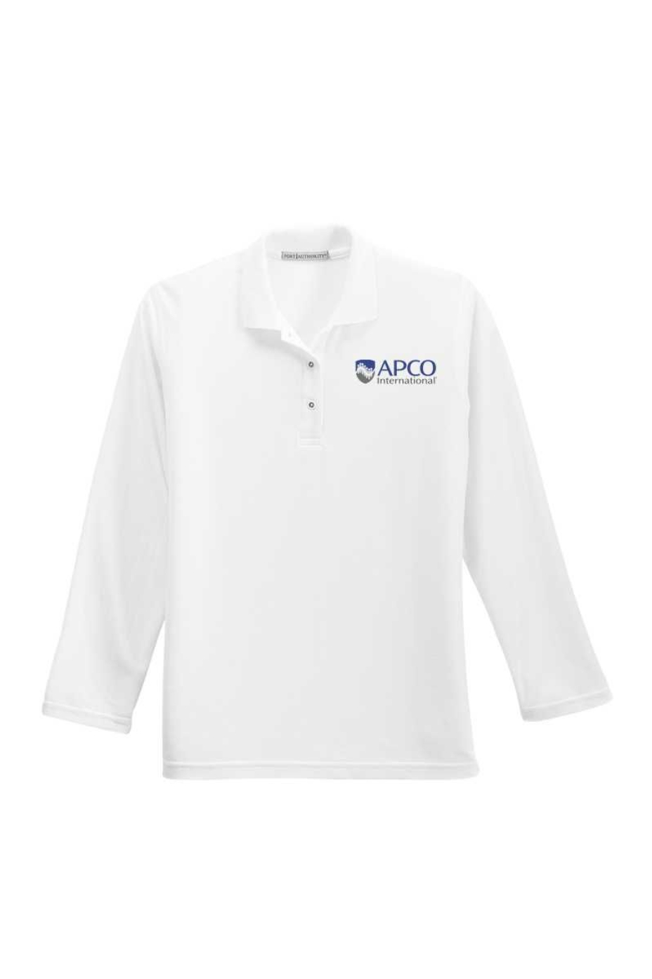 APCO - Ladies Long Sleeve Silk Touch Polo