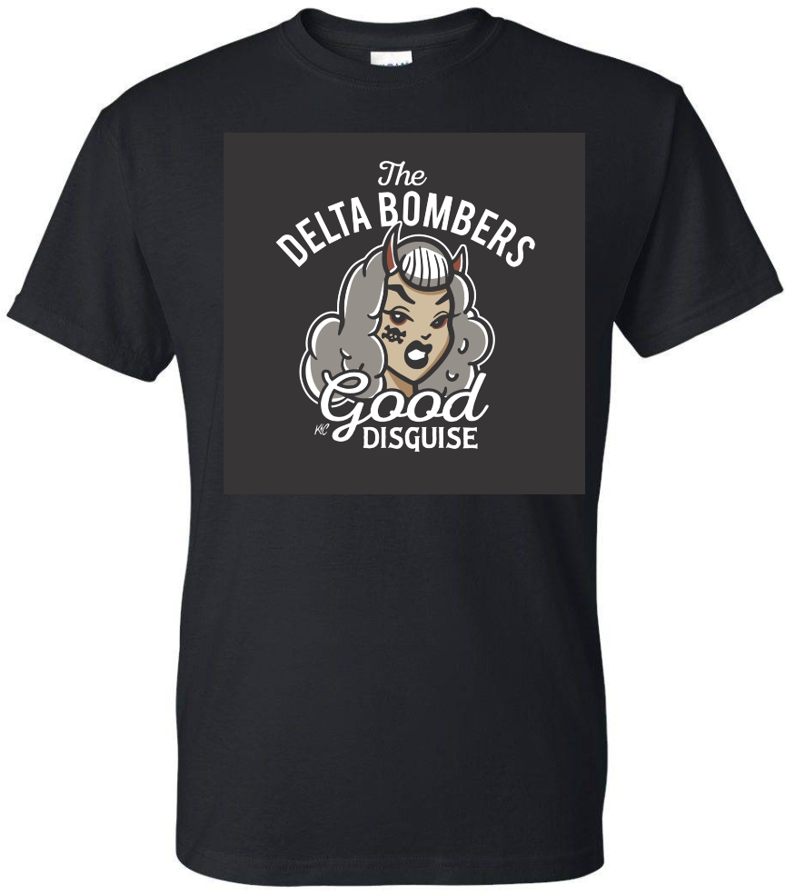 Mens Black Good Diguise Shirt