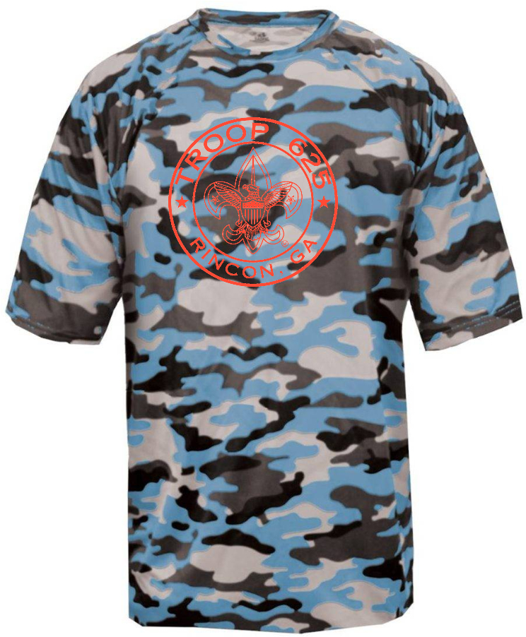 YOUTH BLUE CAMO DRI-FIT