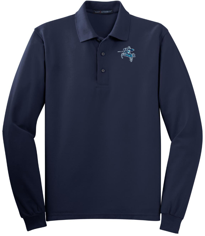 PCES UNISEX ADULT long sleeve polo 