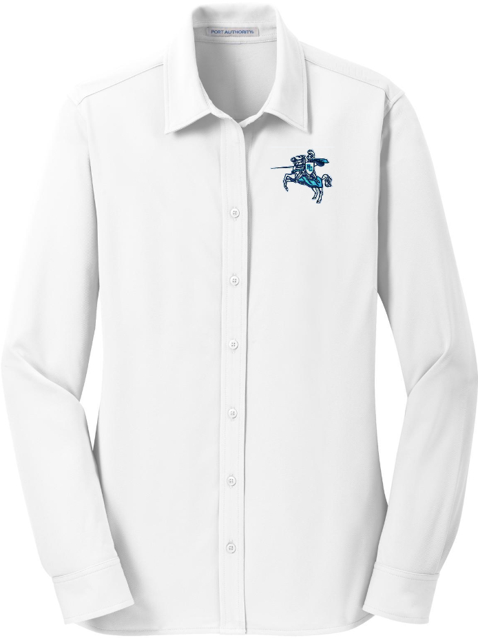 PCES on LADIES Knit Dress Shirt 