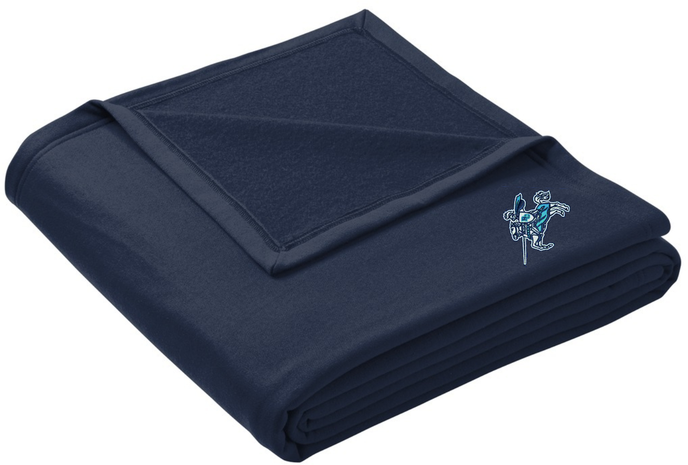 PCES emb on oversized blanket