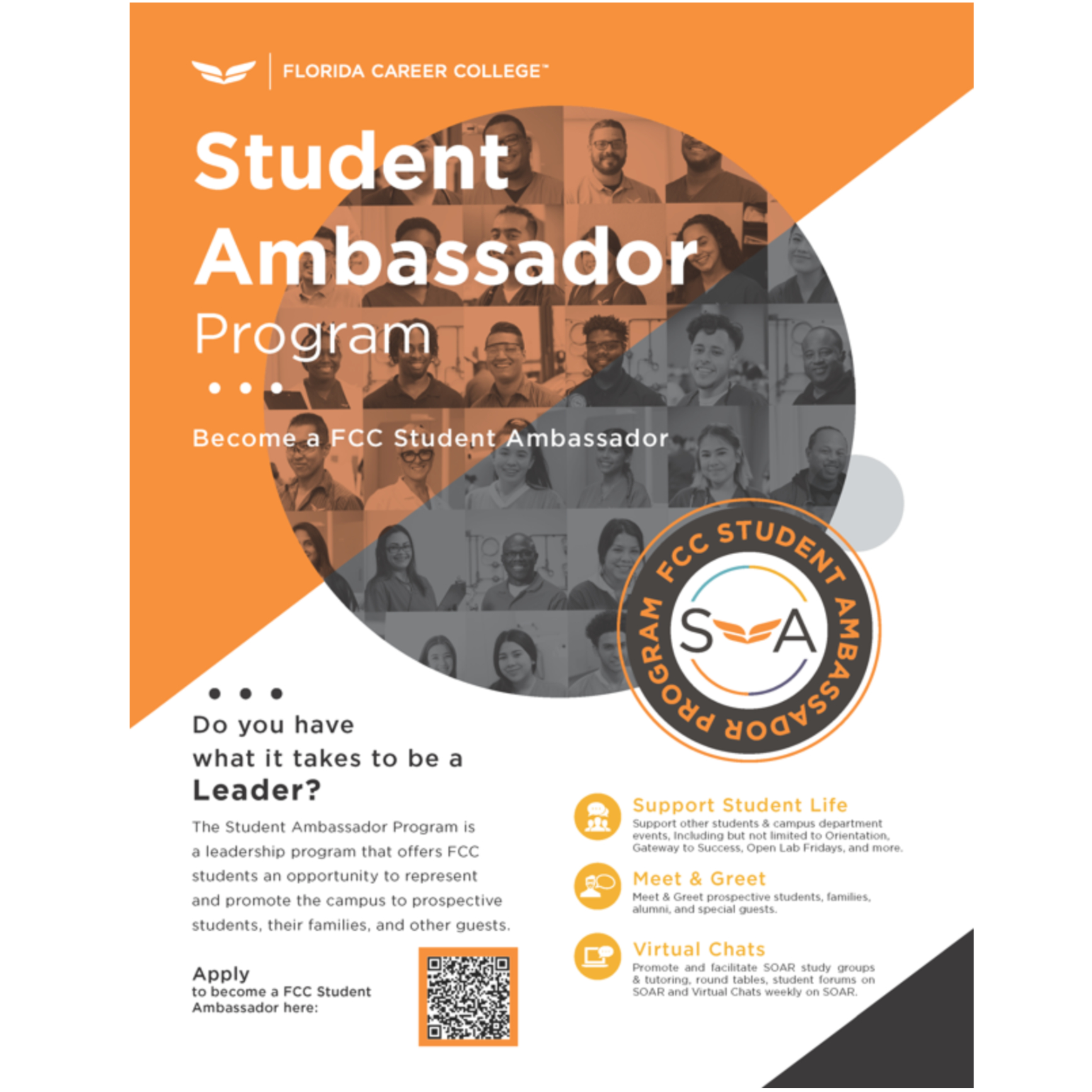 Student Ambassador Program Flyer