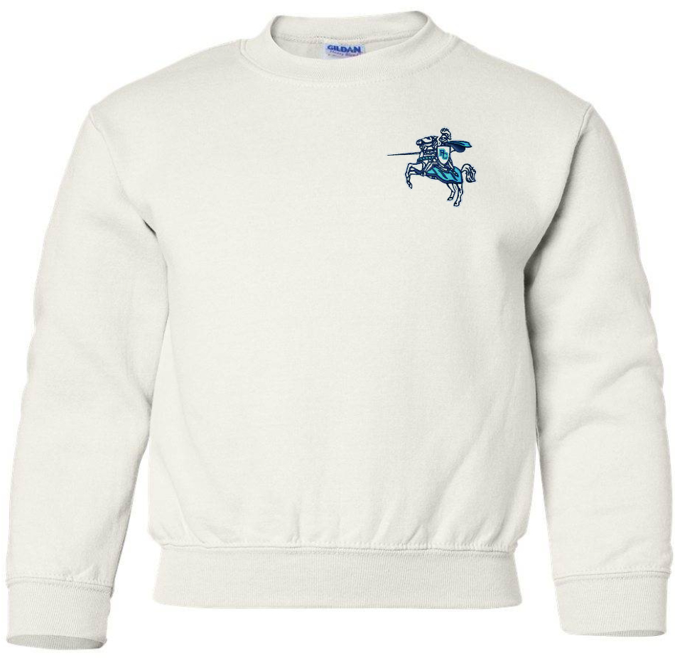 PCHS UNIFORM APPROVED emb on YOUTH crewneck sweatshirt