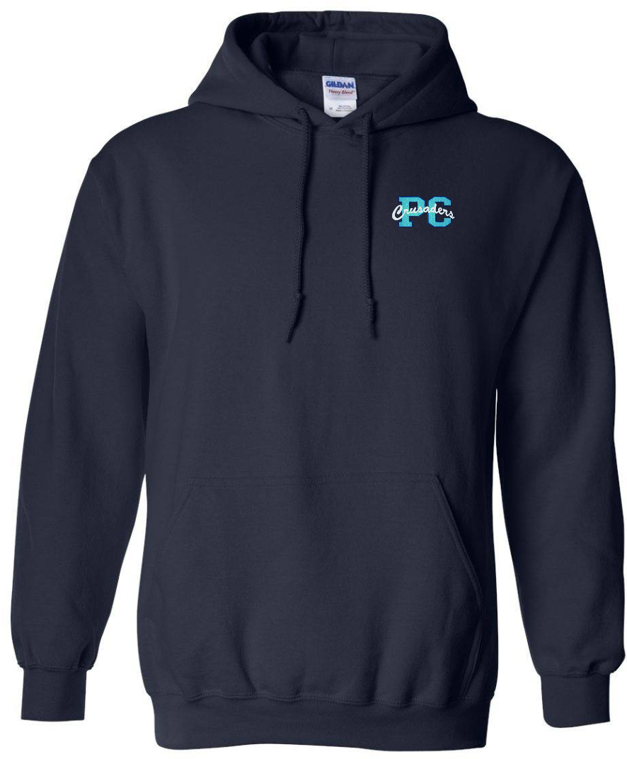 SPIRITWEAR design on Unisex Adult hooded sweatshirt