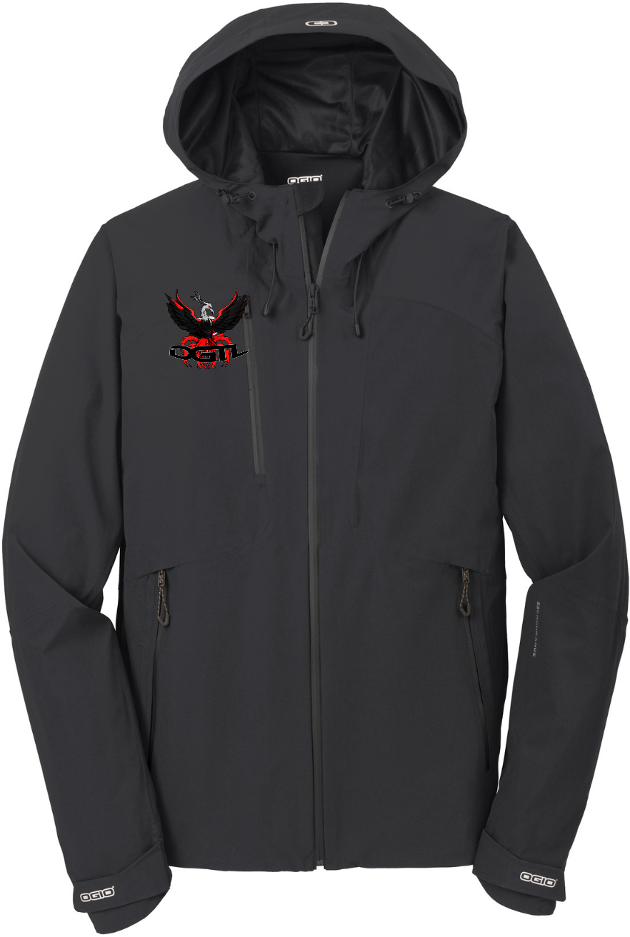 Digital rain jacket