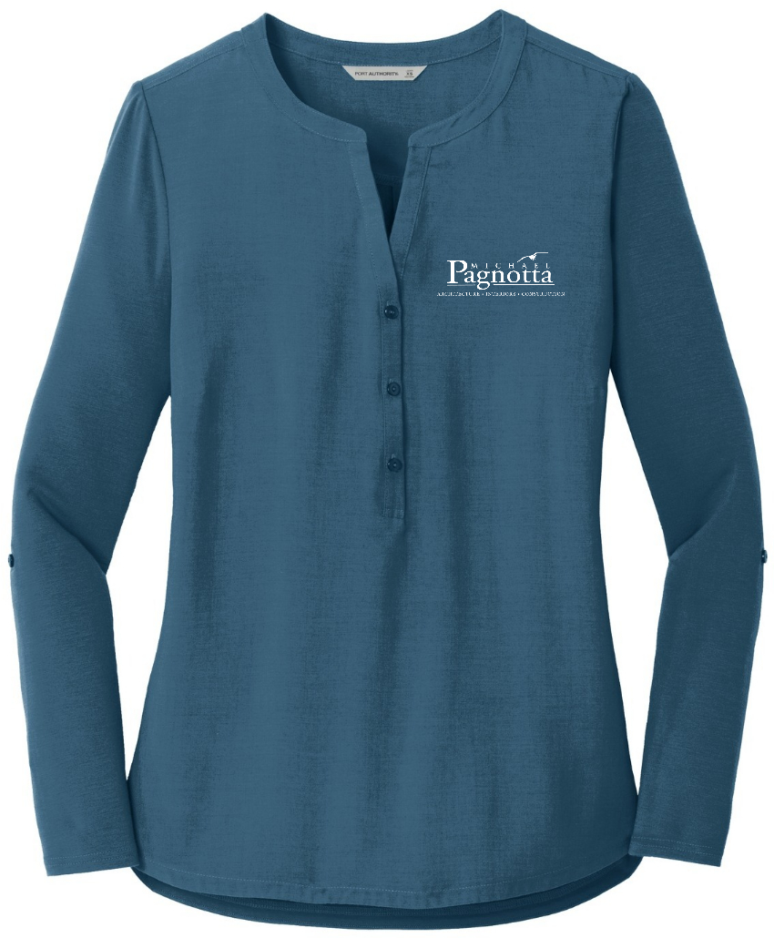 Port Authority Ladies Concept Henley Tunic