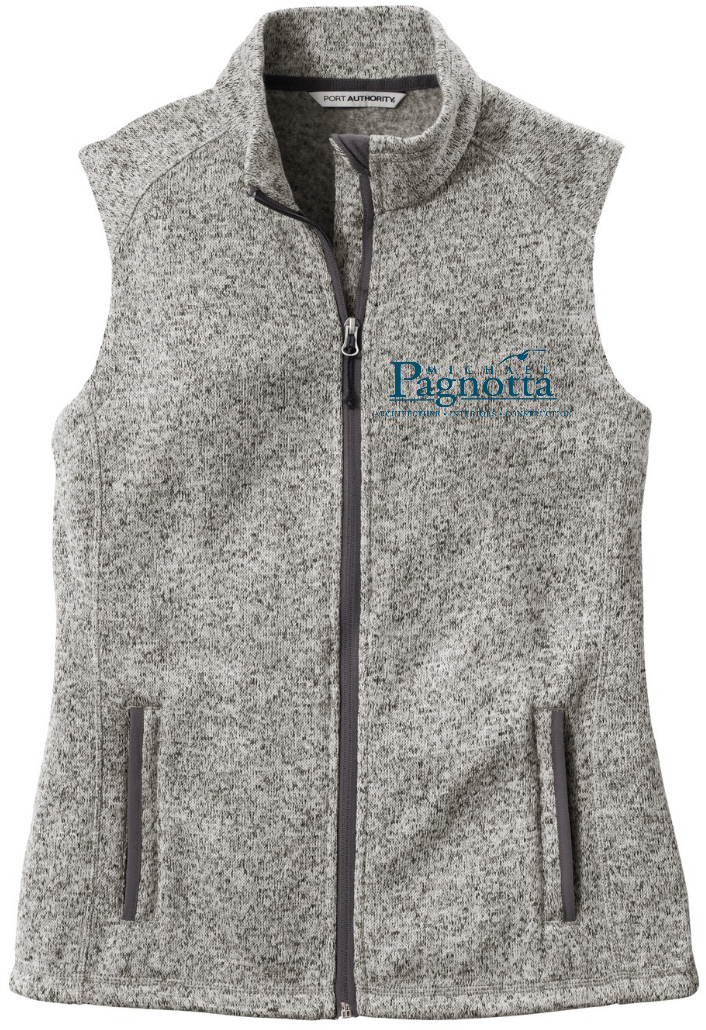 Ladies Sweater Fleece Vest