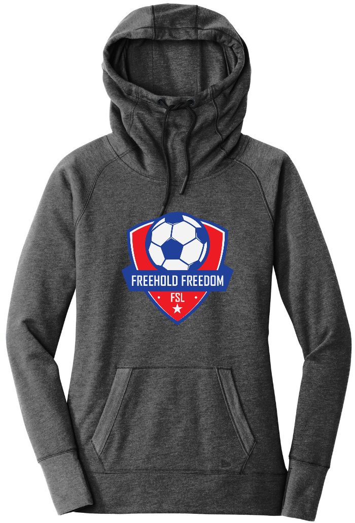 Ladies Tri-Blend Fleece Pullover Hoodie