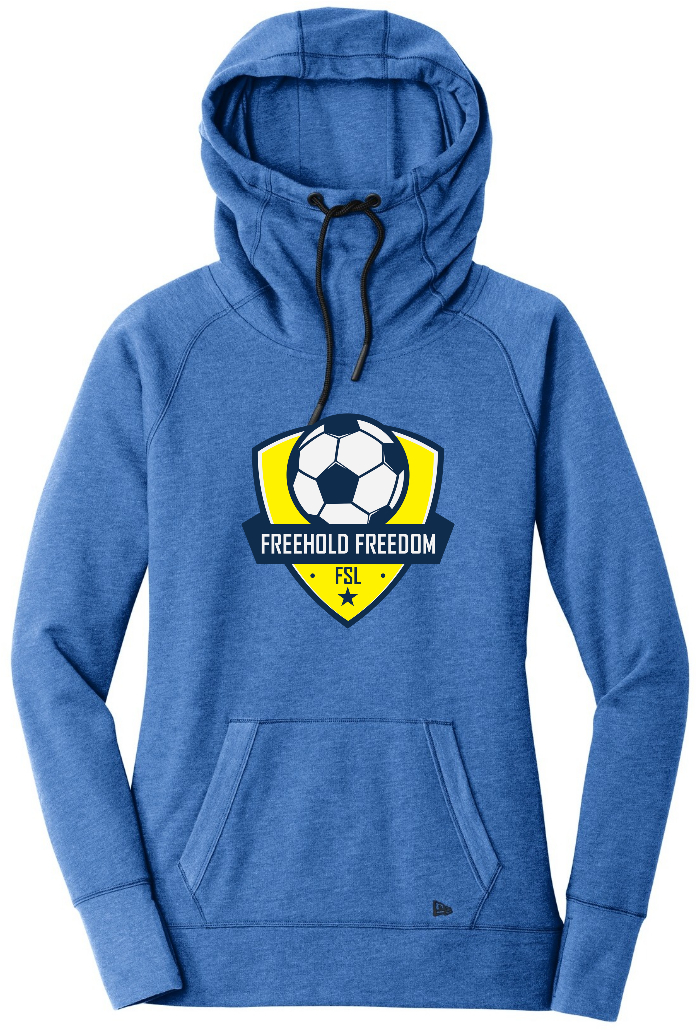 Ladies Tri-Blend Fleece Pullover Hoodie