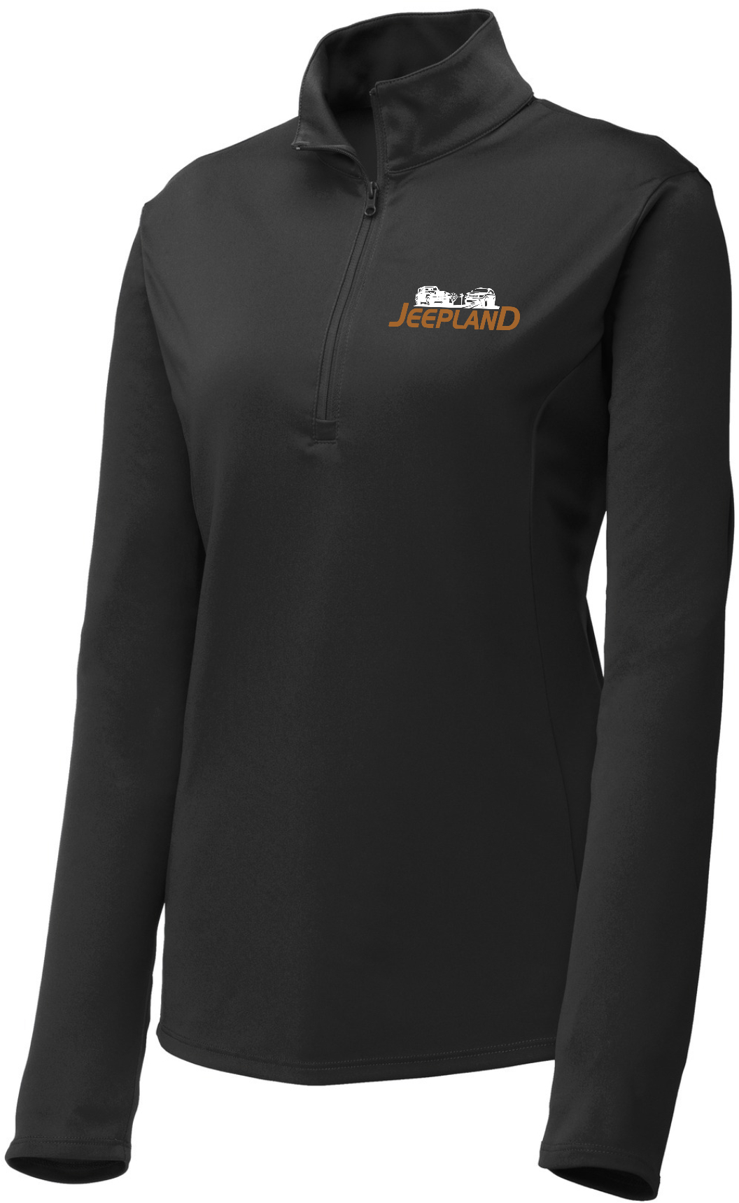 Jeepland LST357 Sport-Tek® Ladies PosiCharge® Competitor™ 1/4-Zip Pullover Brand Logo