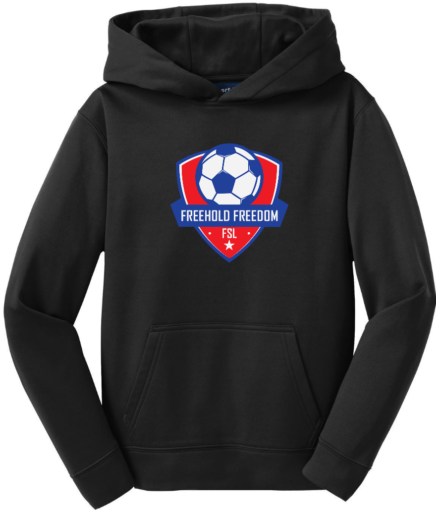 Youth Sport-Wick Fleece Hoodie