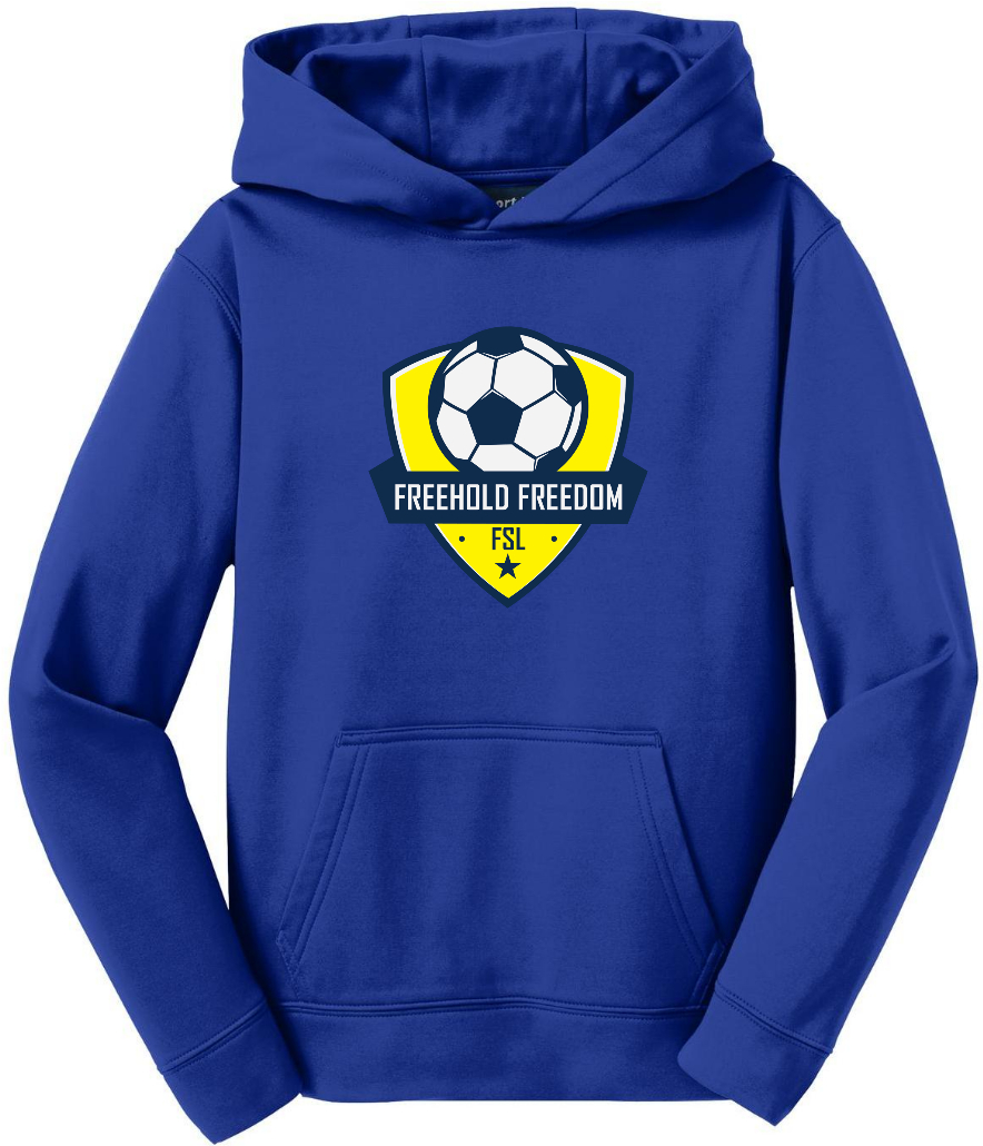 Youth Sport-Wick Fleece Hoodie