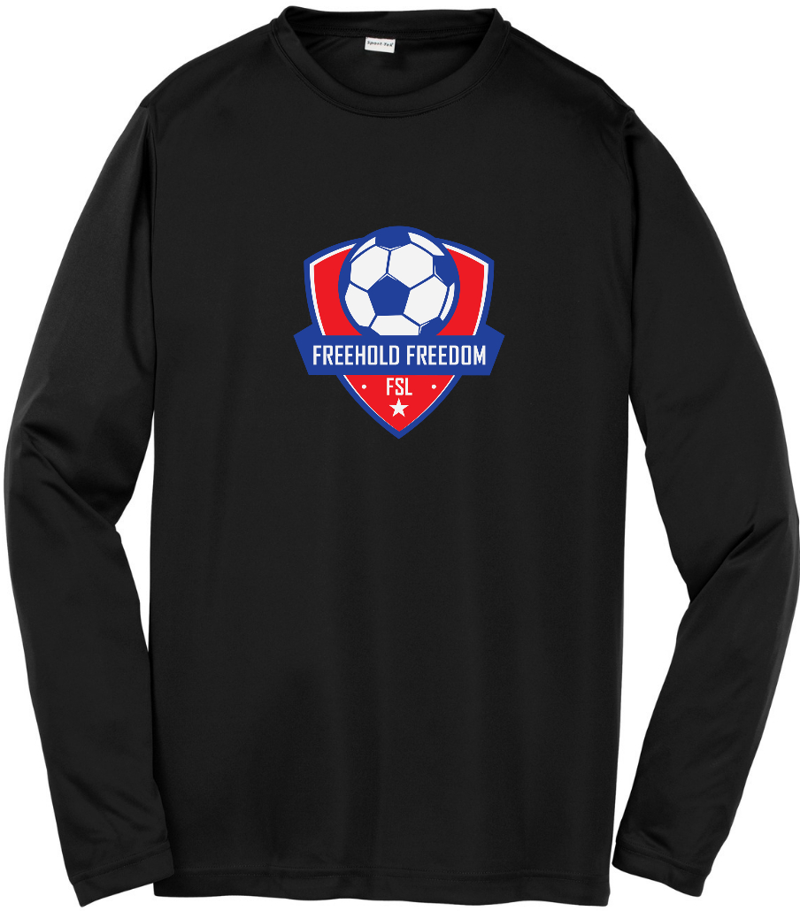 Youth Long Sleeve PosiCharge Competitive Tee